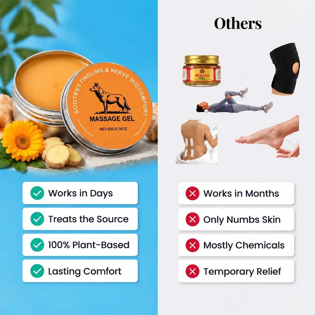 Nimomart Soothe Massage Gel